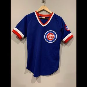 Vintage CCM Maska Chicago Cubs Jersey. (Men's SMALL))